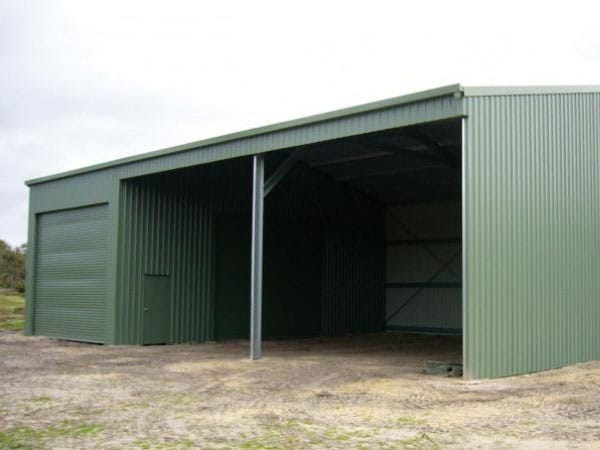 storage steel frame building