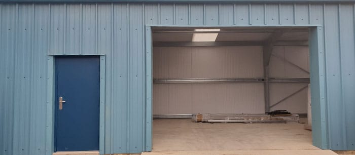 Case Study – A Turnkey Package for Steel Storage Shed